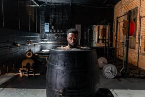 Ice Barrel Cold Therapy Training Tool