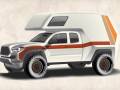 Toyota 'Tacozilla' Camper Concept Reboots '70s Chinook Toyota Tacoma Tacozilla SEMA Show