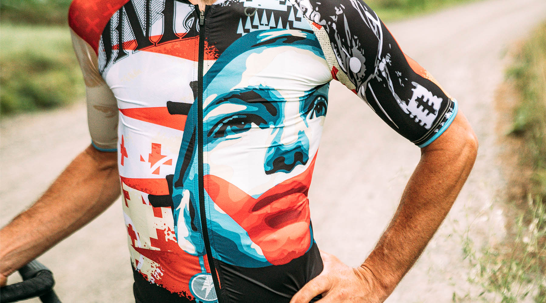 gregg deal gregg deal designed jersey with native woman on front