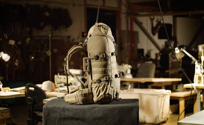 mystery ranch overload feature on the terraframe pack