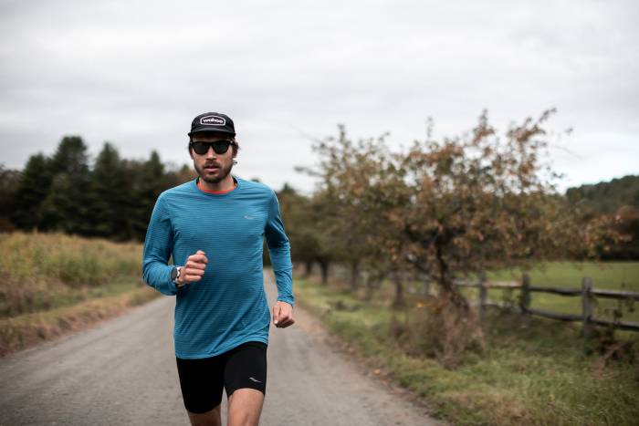 Ben True prepares for the 2021 NYC Marathon