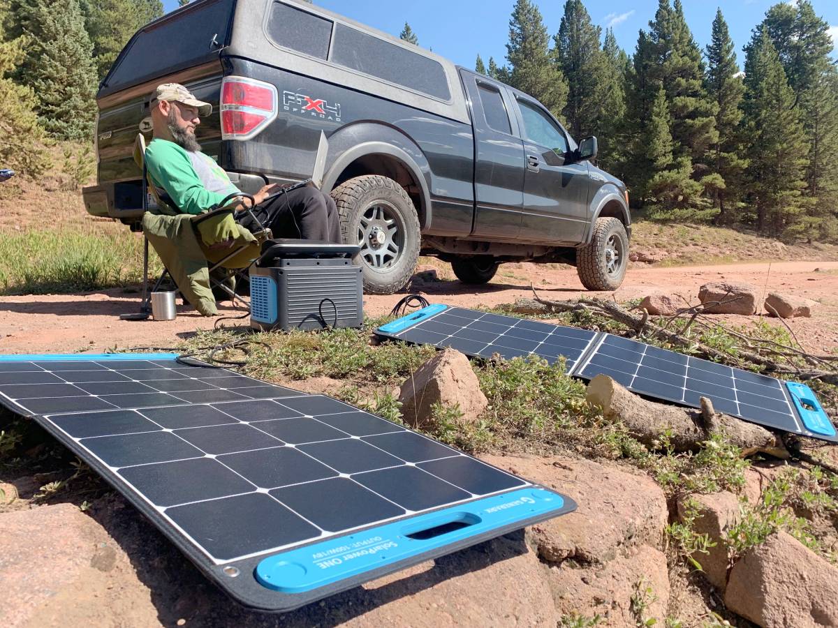 A Generark Battery and Solar Panel Powered Work for a Week; Here's How