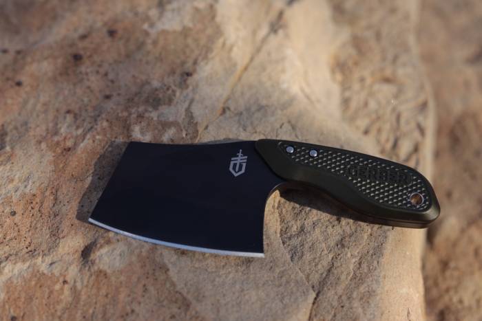 gerber tri tip mini cleaver blade