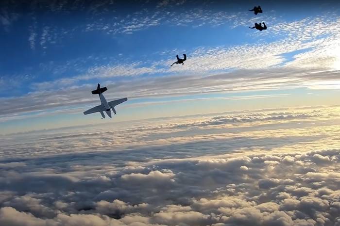 a plane carrying skydivers nosedives unexpectedly over Mossel Bay airfield, Oct. 14, 2021