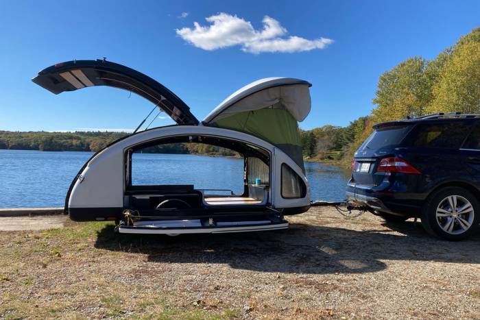 Earth Traveler T250LX overland teardrop trailer