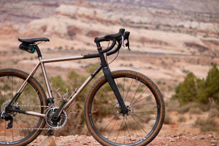 Titanium Earth Ship by Wilde Bicycle Co. (photo/Jared Bunk)