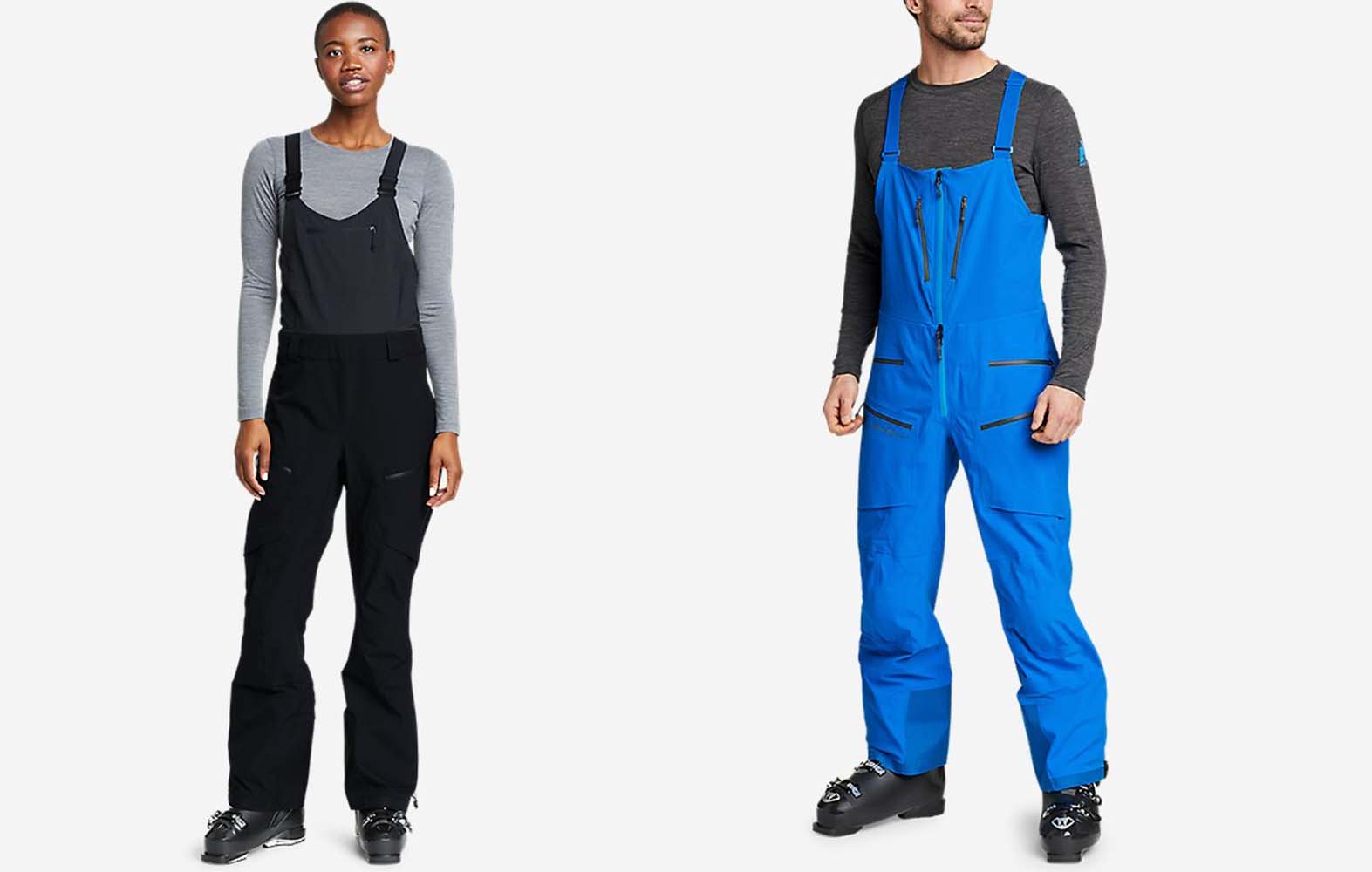 eddie bauer bc fineline freshline bibs