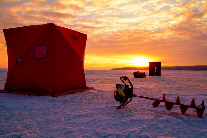 ice fishing tents