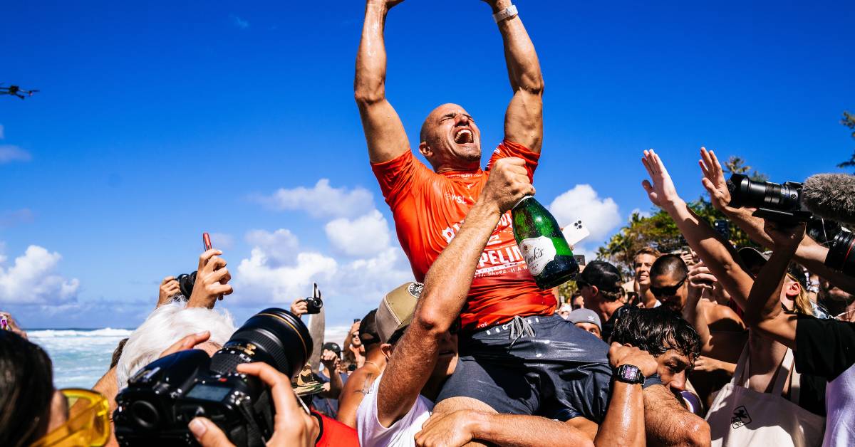 Kelly Slater Wins Record 8th Pipeline Title; May Push for World Record GearJunkie