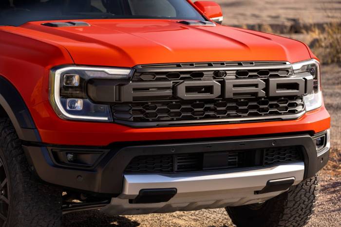 RangerRaptorGrille 2023 Ford Ranger Raptor
