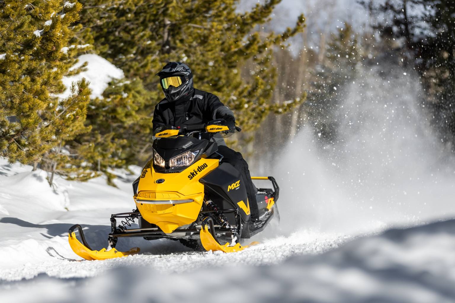 Kids and Newbies Can Sled on the New SkiDoo Neo Snowmobiles
