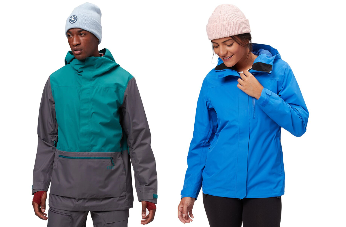 Stoic Shell Anorak mens and womens shell jacket Stoic Shell Anorak mens and womens shell jacket