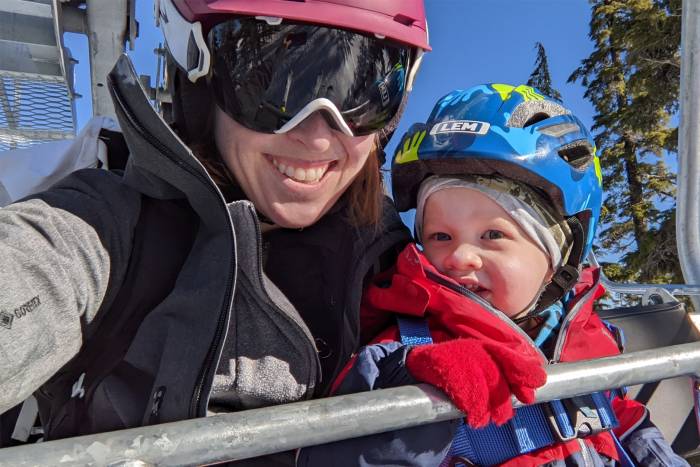 Teaching Kids How to Ski