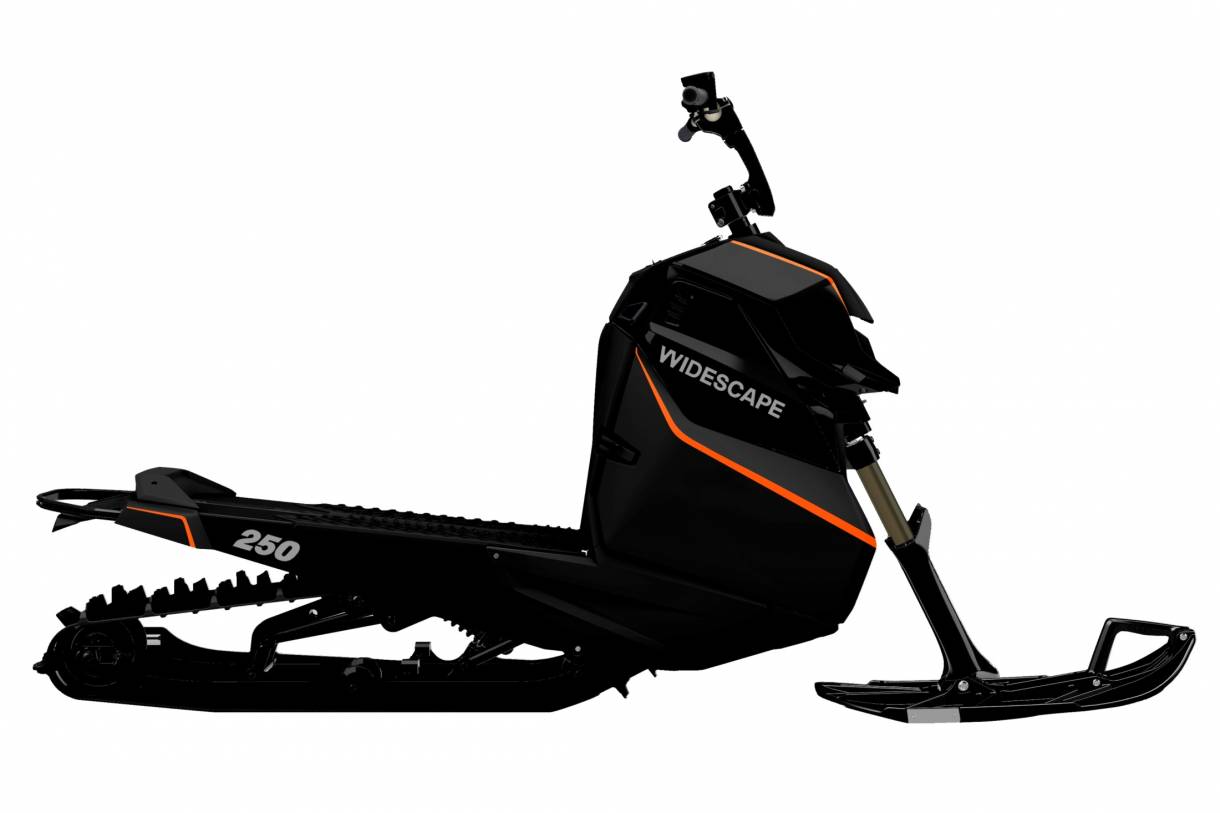 ‘World’s First’ Standup Snowmobile Widescape WS250 LaptrinhX / News