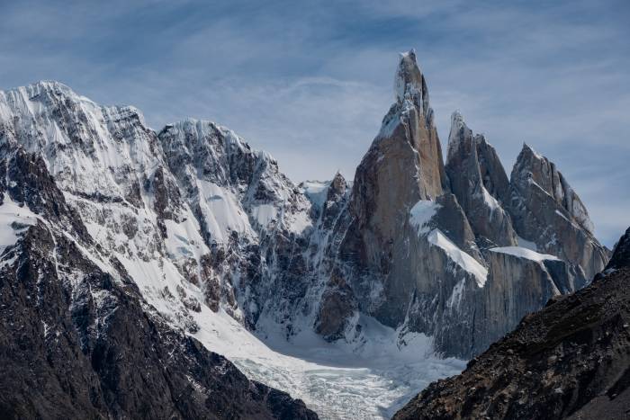 Torre Egger among other peaks in Patagonia