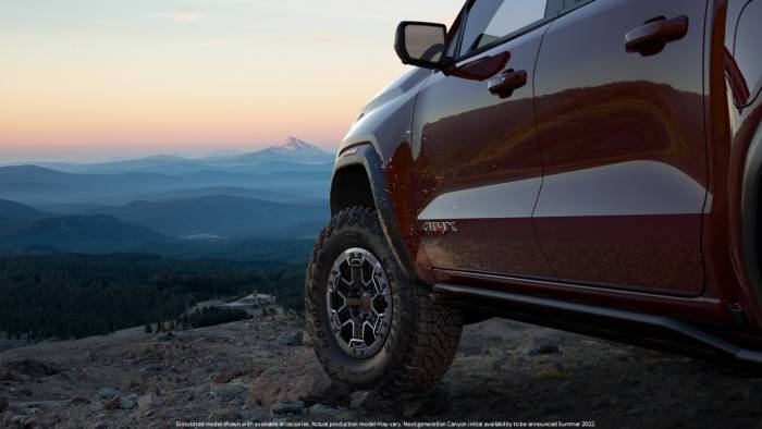 GMC Canyon AT4X teaser image