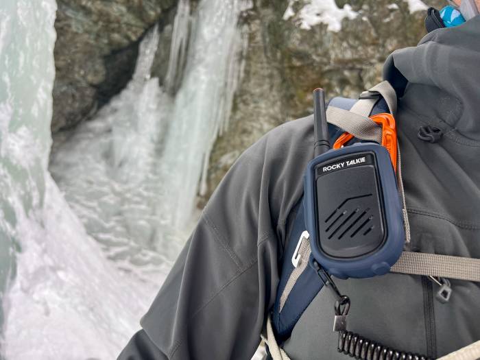 Rocky Talkie for Ice Climbing in Alaska