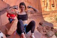 Mari Salvesen Belly Full Flash