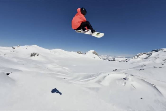 Hiroto Ogiwara backside 2160 snowboard