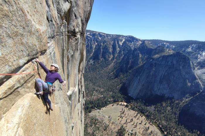 el cap climbing