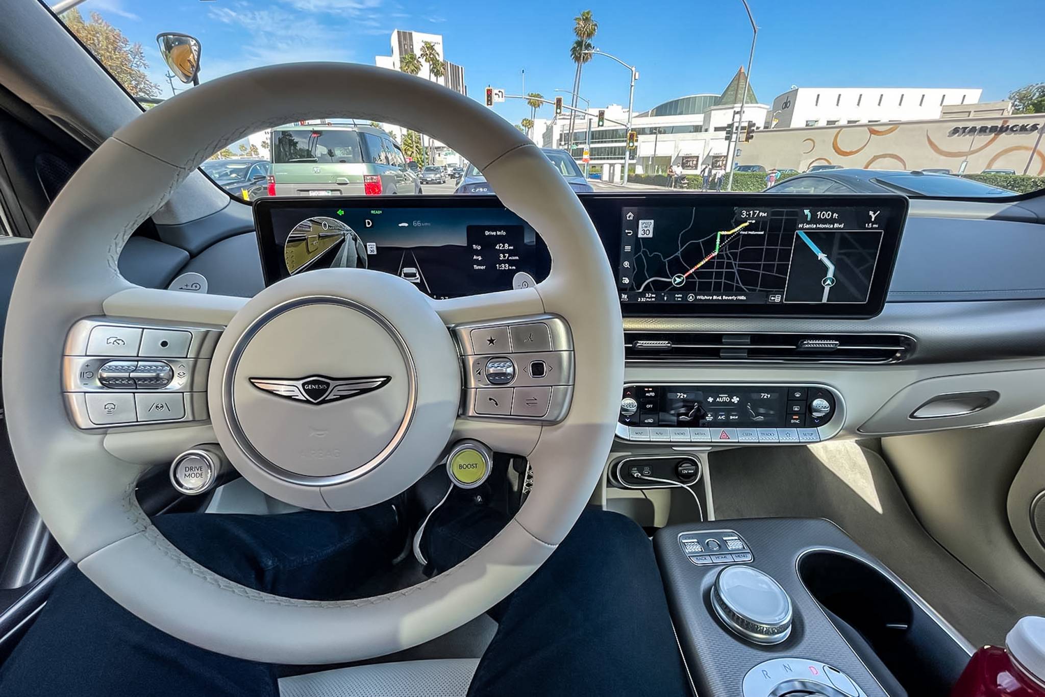 20220426-2023 Genesis GV60 - IP and wheel 2023 Genesis GV60