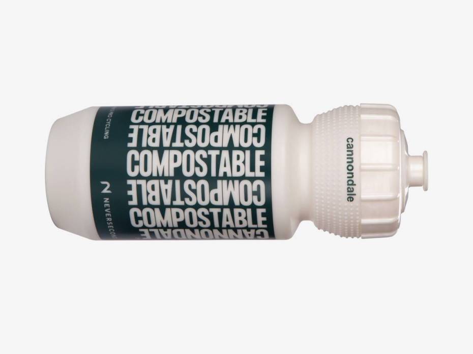 Cannondale Launches Fully Compostable Bike Bottles Cannondale's new compostable water bottle