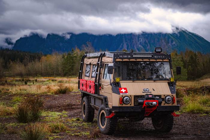 Washington Search-and-Rescue Worker Converts Swiss Army Pinzgauer Into Ultimate Rig