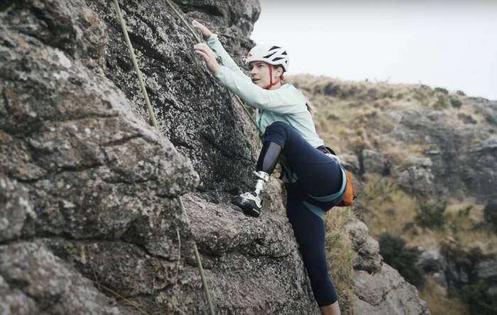 Watch Paraclimber Rachel Maia Get ‘Back to Real Rock’