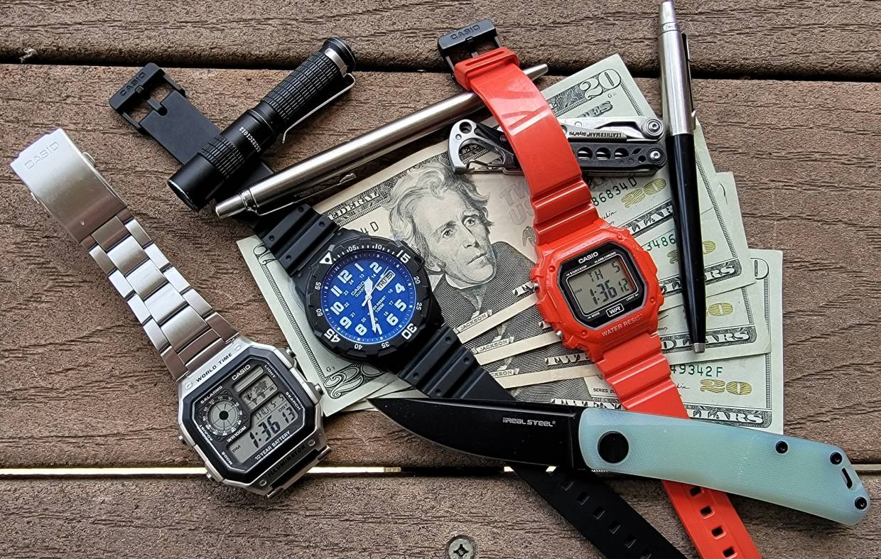 EDC Under 80 A Full Kit With a Watch, Multitool, and More on a Budget