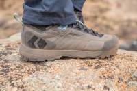 Scree Scrambler: Black Diamond Mission Leather Mid WP Hiking Boot Review a close up of the black diamond mission hiker waterproof mid boot