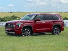 2023 toyota sequoia - front