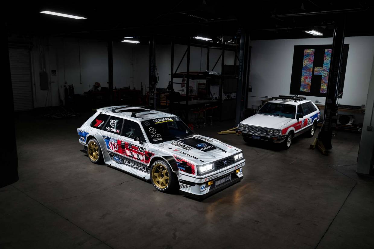 Subaru family huckster