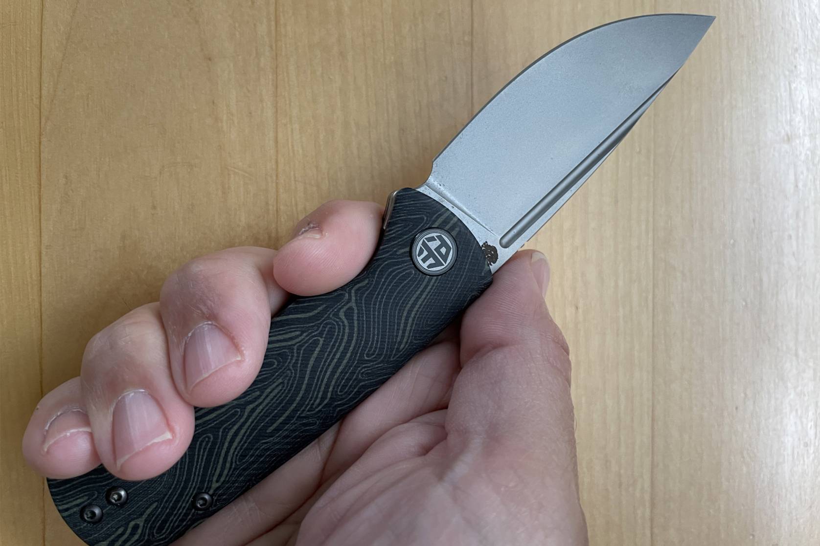 'Petrified Fish' Knife Mini Beluga Folding Knife Review GearJunkie