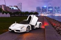 The Only White Ferrari Enzo in Existence Heads to Auction White Ferrari Enzo