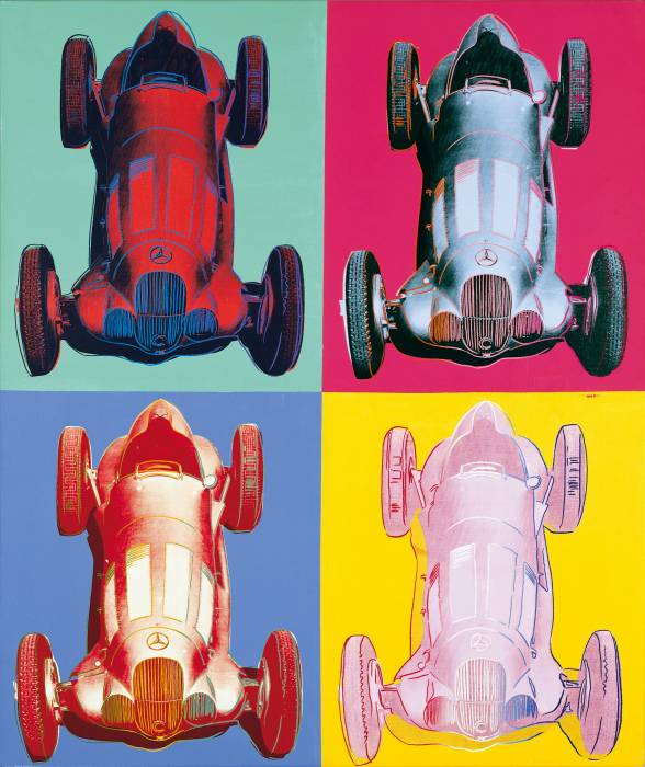 Andy Warhol Cars Mercedes-Benz