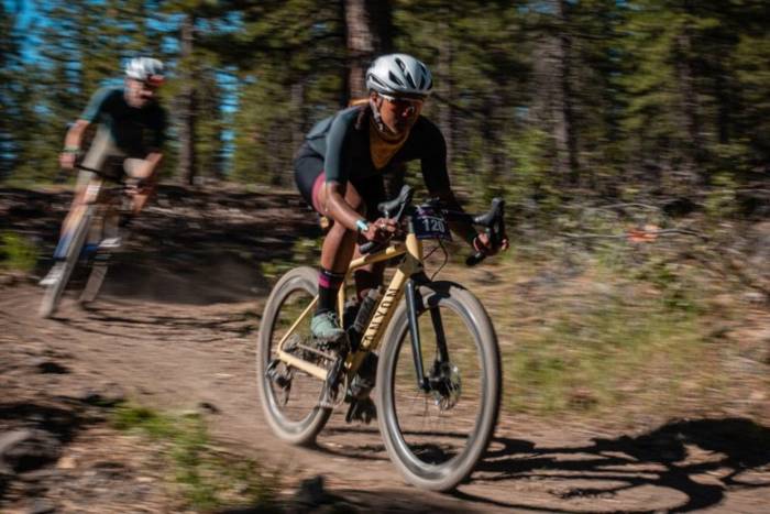 Rachel Parker gravel rider film