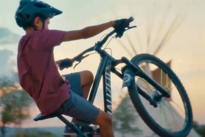 Navajo Teen Brings Native American Pride to Enduro Mountain Biking