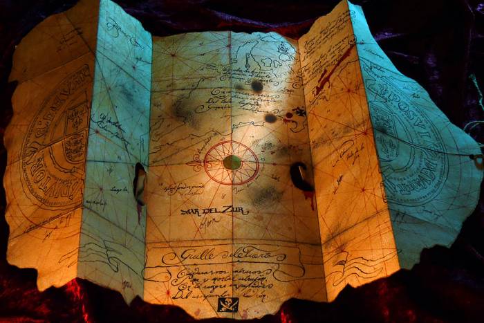 goonies treasure map