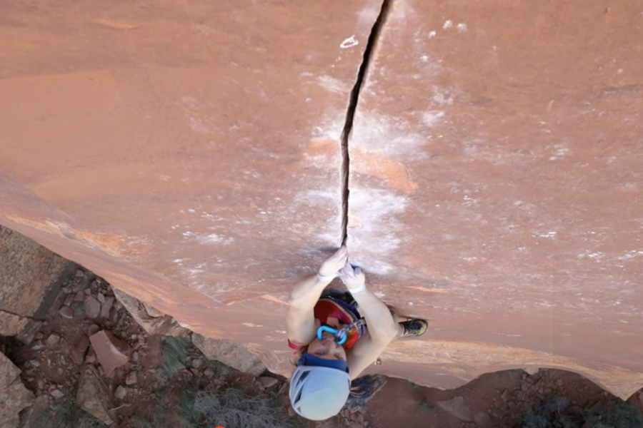 indian creek climbing
