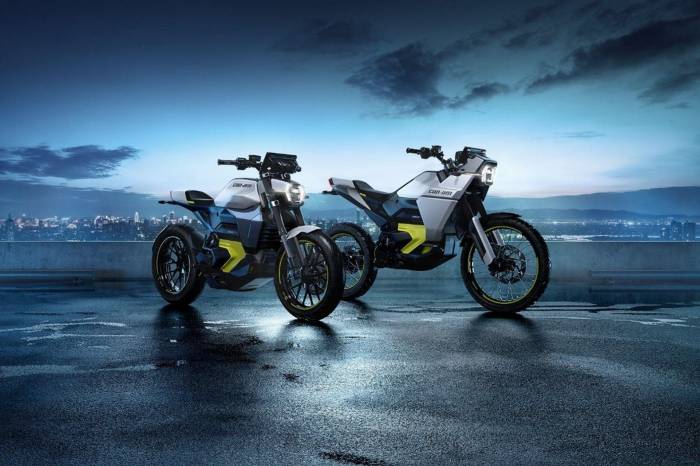 Can-Am Electric Motorcycles Revealed: Origin Dual Sport & Pulse Street Bike
