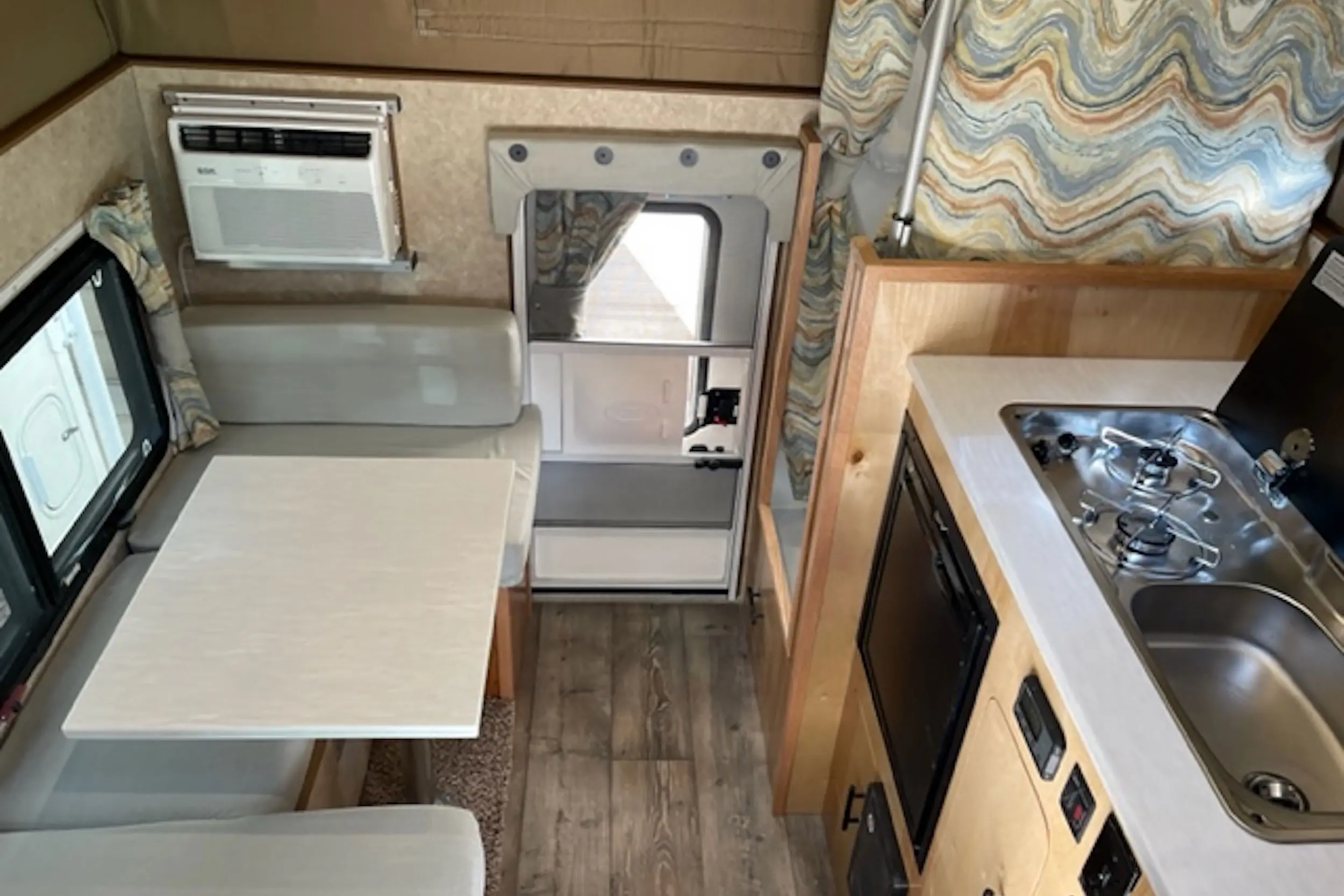 Phoenix Level 2 truck camper interior