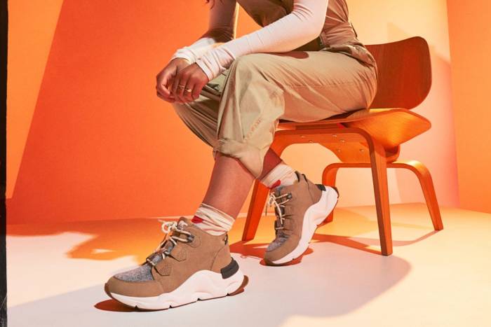 SOREL Kinetic RNEGD Caribou Brand Image