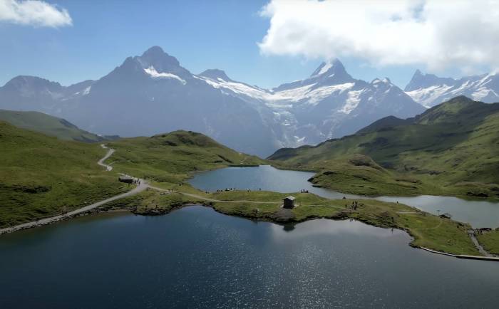 Bliss Out to 30 Minutes of Gorgeous Swiss Alps Drone Footage of This Hike