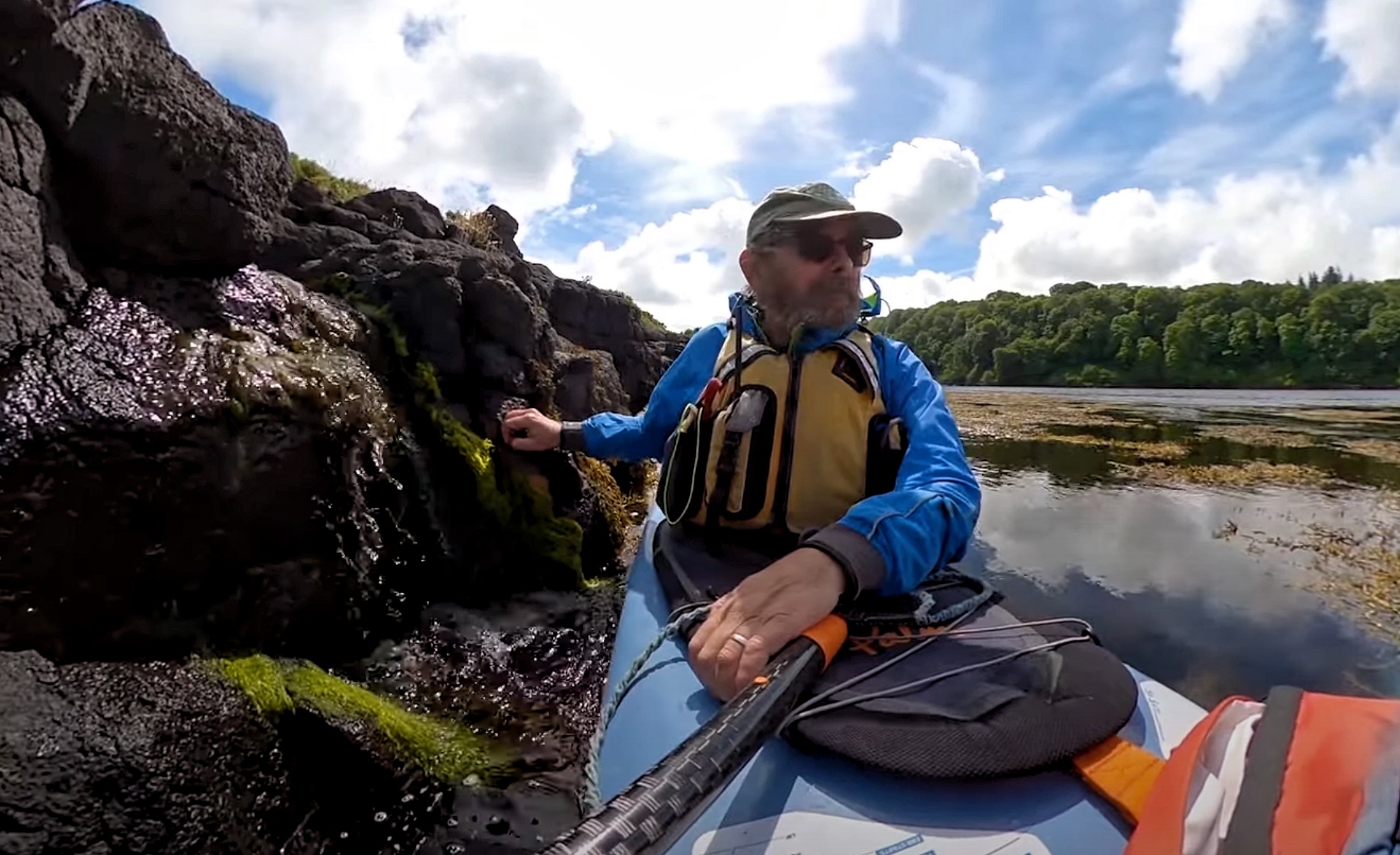 nick ray paddling around scotland