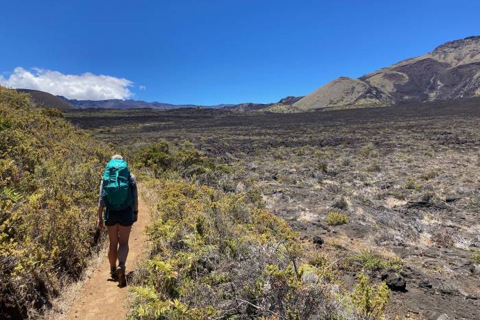 Backpacking Haleakala