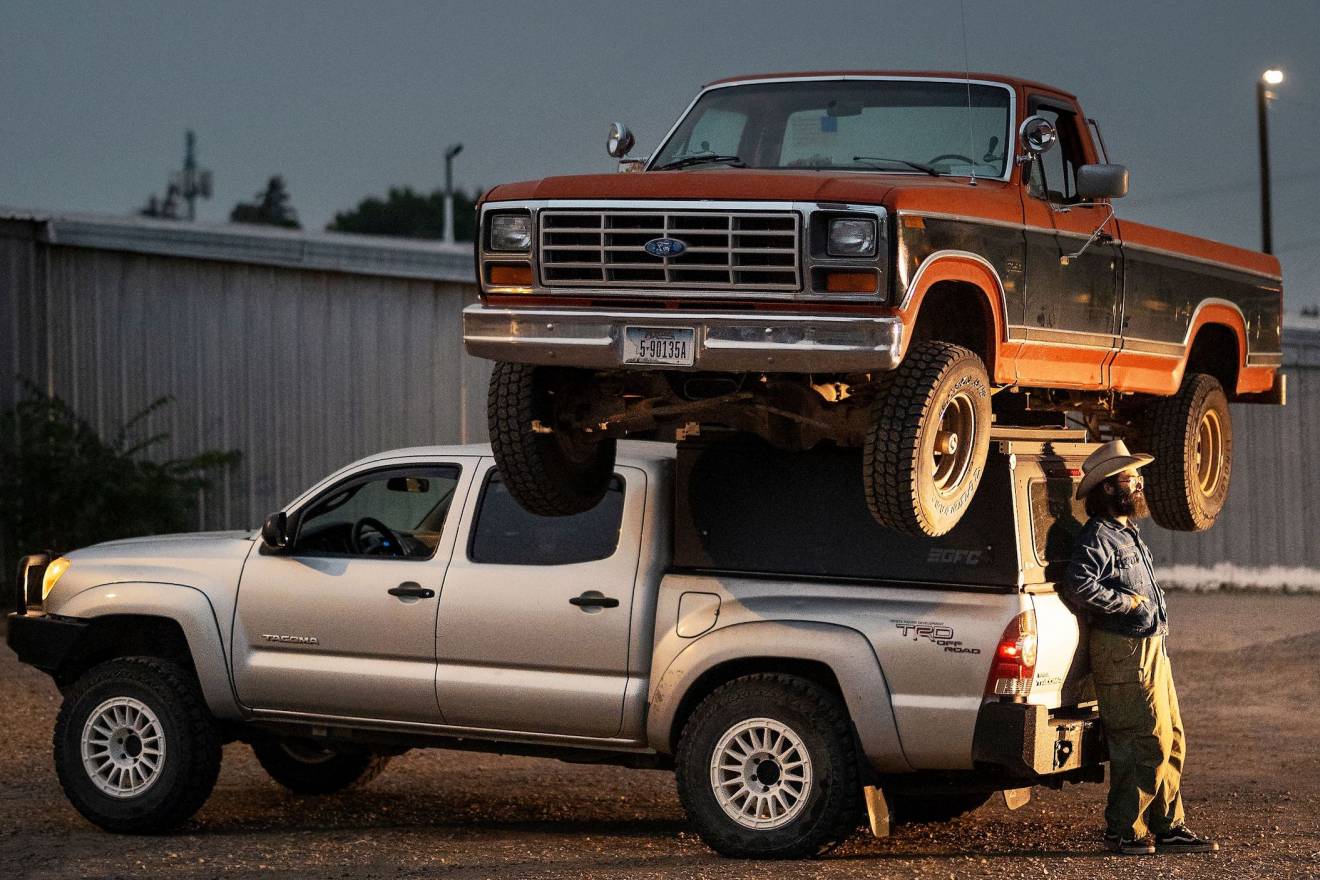Strongest Truck Topper Ever Can Hold Another Truck on Top GearJunkie