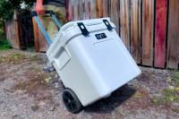 YETI Roadie 48 Wheeled Cooler Review: Convenient, Portable Rolling Cooler yeti wheeled roadie