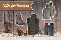 Hunting Gifts to Satisfy Every Hunter on Your List Product images on a holiday background for hunters on GearJunkie
