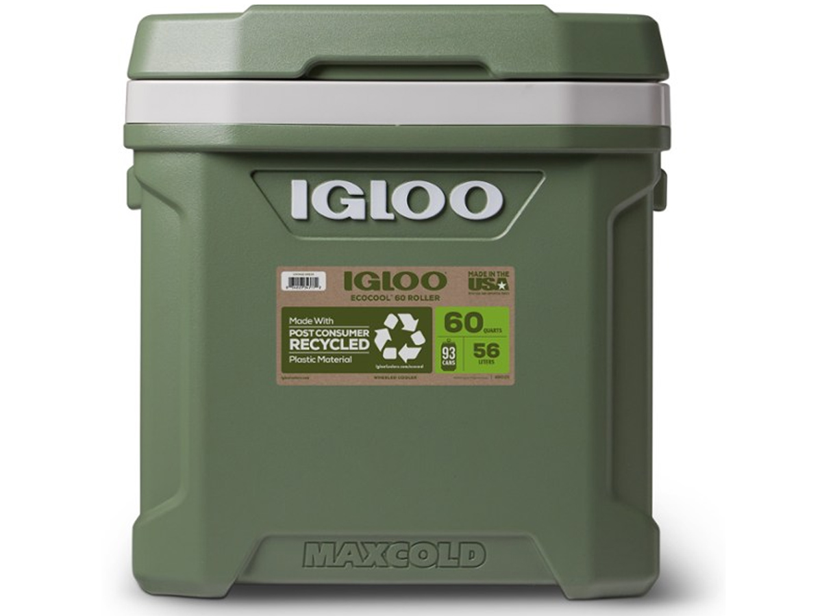 Igloo ECOCOOL Roller Cooler - 60 qts.