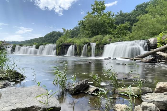 Sandstone falls